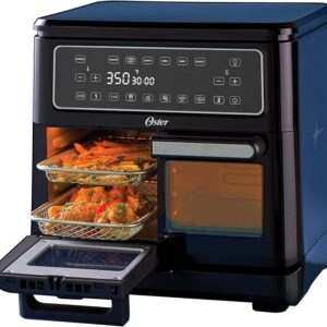 Oster 11-Quart Flex Air Fryer Oven Dual Air Fryer with 2 Cooking Zones Double with 6 Cooking Functions Large with 2 Frying Baskets